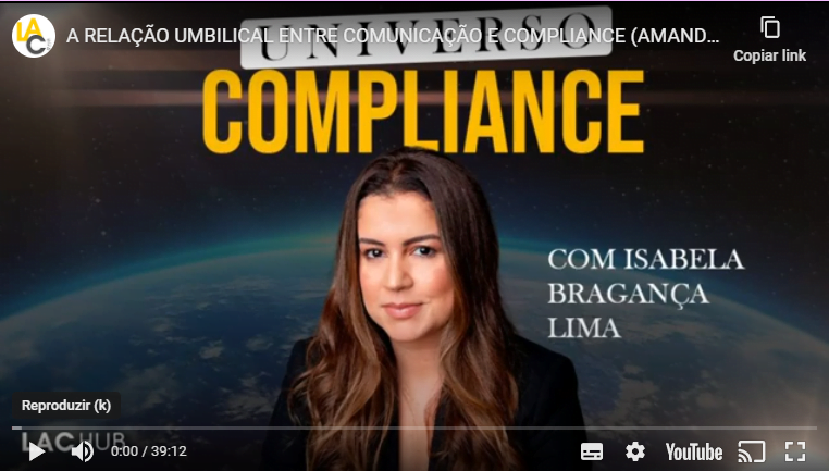 A RELAÇÃO UMBILICAL ENTRE COMUNICAÇÃO E COMPLIANCE (AMANDA SEYMOUR) UNIVERSO COMPLIANCE PODCAST #1